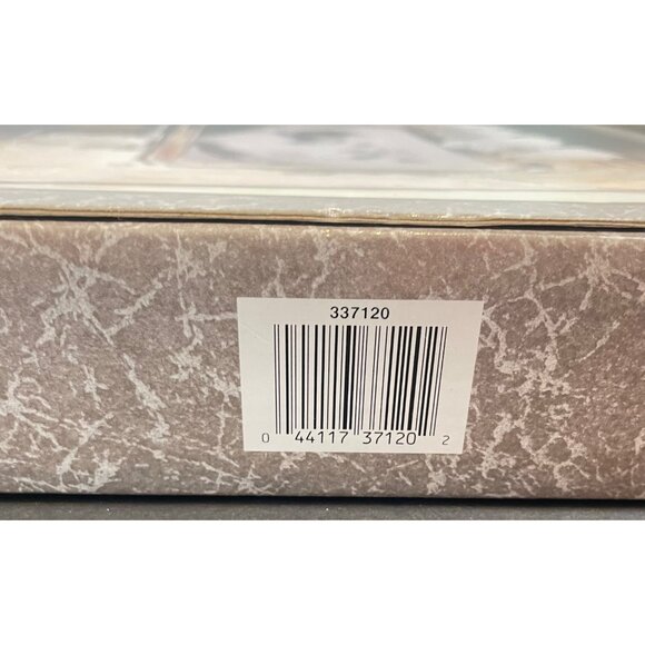 Crystal Clear Signatures Chrysanthemum Rectangular Crystal Photo Frame 4x6 Frost - Picture 4 of 15